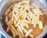 菊菜と油揚げのみそ汁作り方3写真