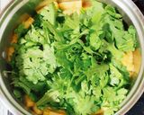 菊菜と油揚げのみそ汁作り方4写真