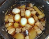 豚の角煮 大根ゆで卵入り作り方9写真