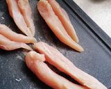 塩麹で♡ささ身のサクふわスティックチキン作り方1写真