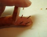 キャラ弁に♪　ウインナーでかばさん作り方4写真
