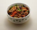 豚バラ肉と茄子の味噌豆板醤炒め作り方9写真