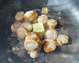 ベビーホタテとれんこんのバター醤油作り方2写真
