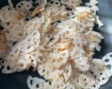 ベビーホタテとれんこんのバター醤油作り方4写真