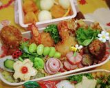 ニコニコお弁当♪スヌーピーと海老フライ作り方1写真