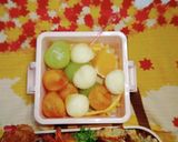 ニコニコお弁当♪スヌーピーと海老フライ作り方15写真