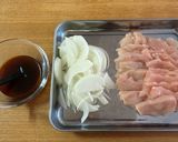 鶏むね肉の甘辛丼作り方1写真