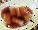 ライスペーパーで信玄餅風作り方5写真