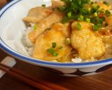鶏むね肉の甘辛丼作り方8写真