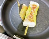 はんぺんのしそ豚バラ巻きのチーズ焼き作り方10写真