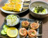 はんぺんのしそ豚バラ巻きのチーズ焼き作り方13写真