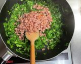大根の葉っぱとスパムで作るご飯のお供作り方3写真