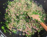 大根の葉っぱとスパムで作るご飯のお供作り方4写真