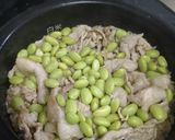 ガツンと!豚こまニンニク炊き込みご飯作り方4写真