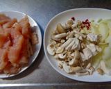 ハッシュドチキン作り方1写真