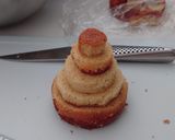 食べられるツリー。モノクロクリスマス作り方5写真