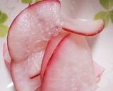 赤大根の甘酢漬け作り方4写真