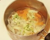 ニラ鶏団子スープ作り方2写真