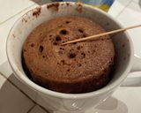 レンジdeマグカップ　チョコレートケーキ作り方4写真