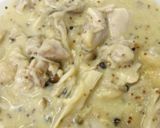 レンジ　鶏肉のマスタードクリーム作り方7写真