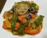 ささみと蓮根の甘酢あんかけ作り方6写真