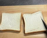 カフェ風❣️風車トースト!ハムチーズ作り方1写真