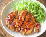 基本の味！甘辛パリパリ鶏もも照り焼き作り方5写真
