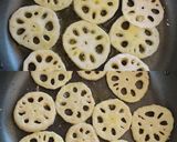 簡単おつまみ☆れんこん唐揚げ海苔塩味。作り方4写真