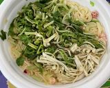 乾燥大根の葉のカップラーメン追加作り方6写真