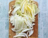 サッと炒めてできあがり☆白菜の甘辛炒め作り方1写真