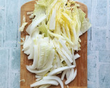 サッと炒めてできあがり☆白菜の甘辛炒め作り方1写真