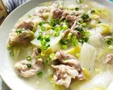 トロうまっ☆白菜と塩麹豚こまの煮物作り方4写真