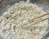 身近な食品で　カブの葉と豚ひき肉のおやき作り方1写真