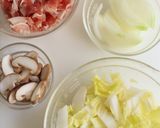 満足感◎豚肉と白菜のミルクスープ作り方1写真