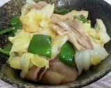 バターがアクセント♪豚バラ野菜炒め作り方7写真