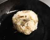 朝昼夕♪ちりめん山椒ゴマの焼きおにぎり作り方3写真