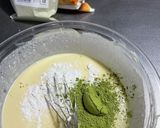 米粉de抹茶バスクチーズケーキ作り方3写真
