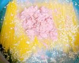 ツナクリームパスタ　2023.11.19作り方1写真