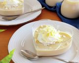 きな粉とホワイトチョコの豆乳プリン。作り方5写真