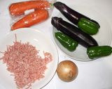 残り野菜でドライカレー♪簡単カレールーで作り方1写真