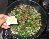 残り野菜でドライカレー♪簡単カレールーで作り方8写真