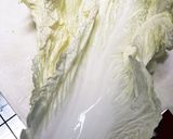 簡単☆レンジでチン♬白菜の胡麻和え♬作り方1写真
