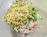 カニカマときゅうりの豆腐干マヨサラダ作り方4写真