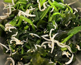かんたん酢☆しらすとほうれん草の酢の物作り方4写真