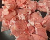 ちょっと濃い味！「とりあえず豚丼」作り方1写真