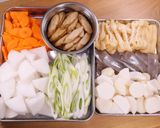 焼いた野菜のだしが旨い☆炊き出し豚汁☆作り方1写真