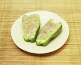 【ヴィーガン食】ポテト詰めピーマン作り方3写真