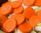 鍋の素活用●豚肉の白菜＆根菜あっさり鍋作り方1写真