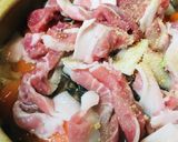 鍋の素活用●豚肉の白菜＆根菜あっさり鍋作り方2写真
