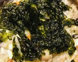 鍋の〆●豆腐と豚肉の豚玉雑炊作り方4写真